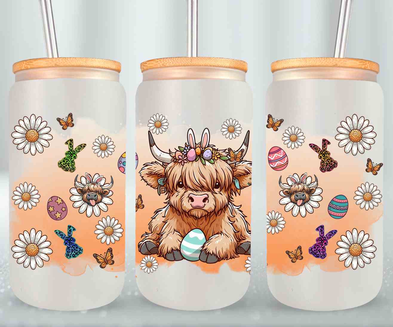 Highland Cow Easter-10378